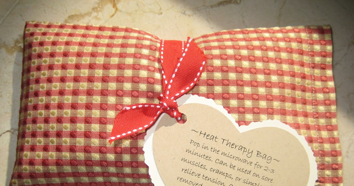 Make It From Scratch Heat Therapy Bags A Valentine's Gift