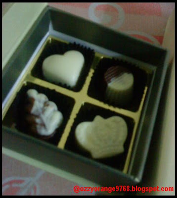 Awards...: Coklat hantaran hijau pucuk pisang