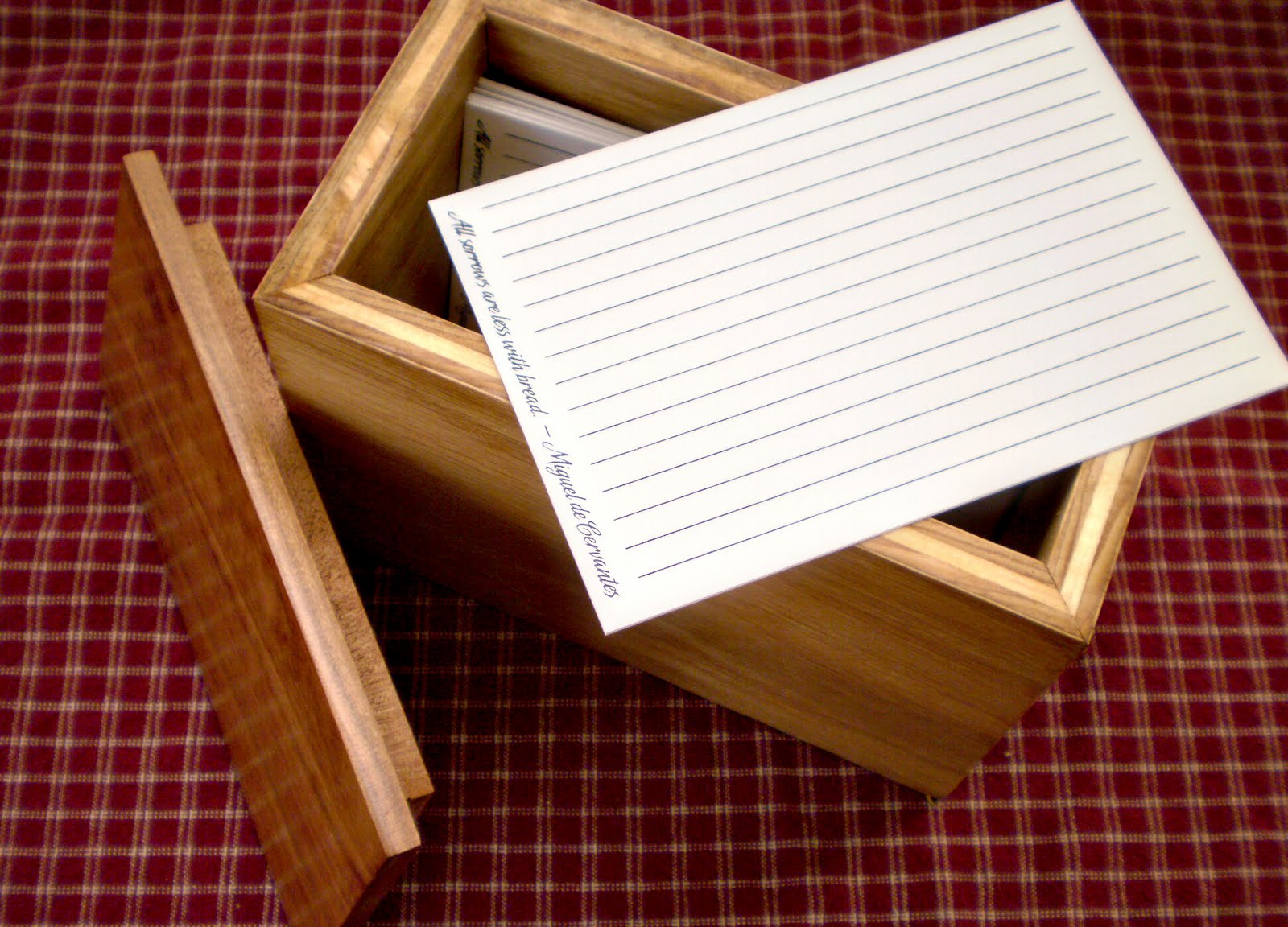 Recipe Card Boxes