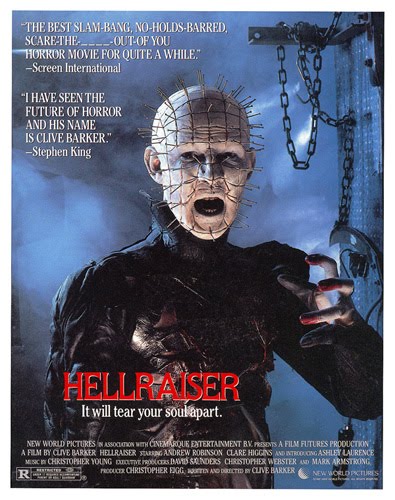 Horror Screamers Hellraiser Pinhead Movie Sound Effects NOS 