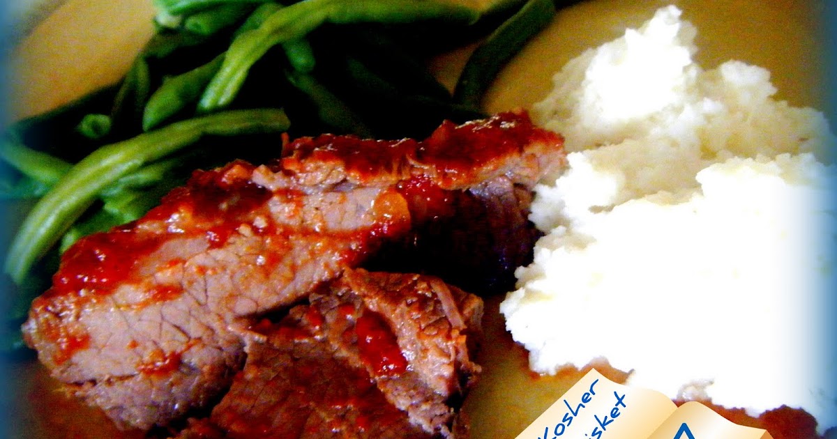 Clutzy Cooking Kosher Beef Brisket & Roasted Garlic Mashed Potatoes