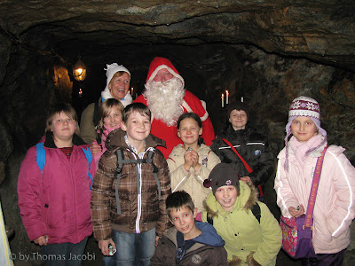Weihnachtsfeier im Markus-Röhling-Stolln