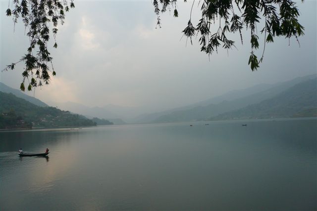 Have inner peace and be like the serene lake Fewa