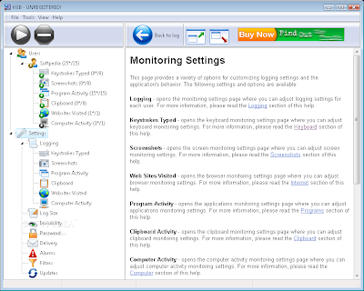 KGB Keylogger offers you