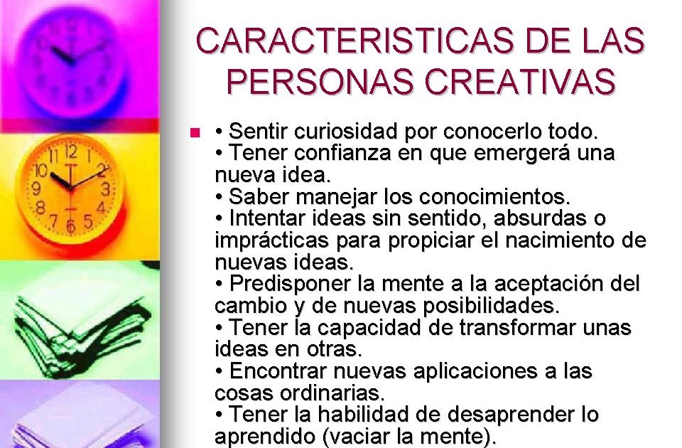 вιєиνєиι∂σѕ α мι вℓσg [★]: CARACTERISTICAS DE LAS PERSONAS CREATIVAS
