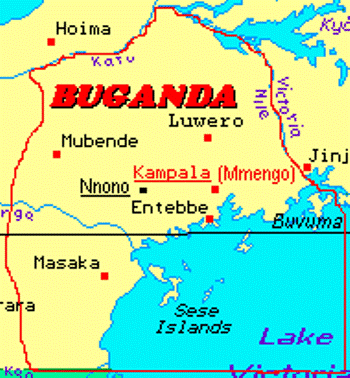 Map Of Buganda Region William Kituuka Kiwanuka: The Federal State Of Buganda May Be The Way To Go