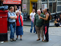 Fringe street scene