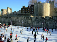 Skating rink in the moat