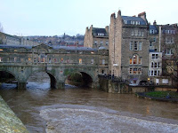 Pulteney Bridge and the Avon in flood