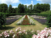 Union flag garden at Penshurst Place