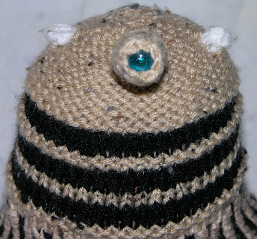 Knitting Patterns Free: Dalek Knitting