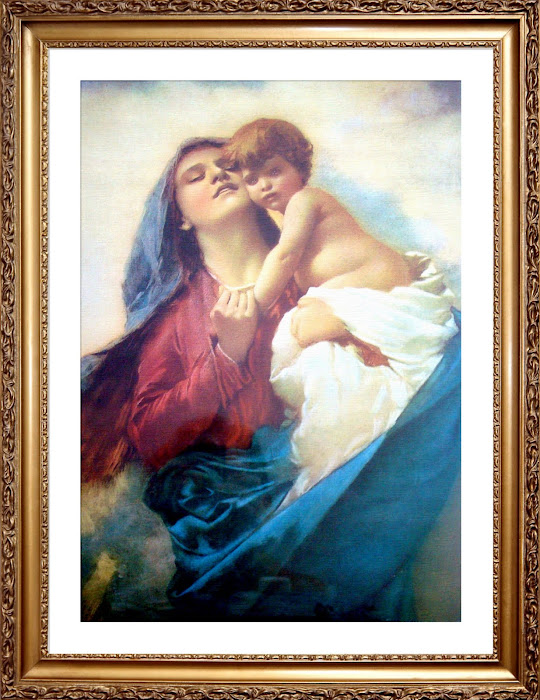 ré- leitura da obra-prima: "Nossa Senhora e o Menino Jesus" de 1955 - Autor: Bento de Athayde