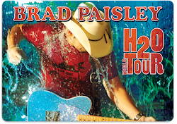 Brad paisley my favorite song is water and he the song
