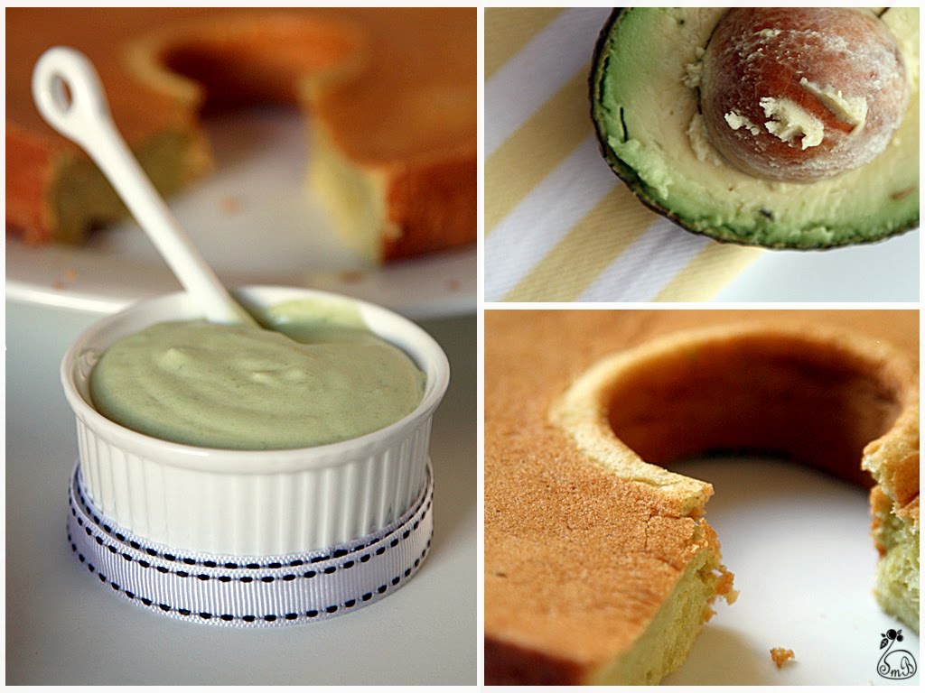 SMB Canberra Food Blog Avocado cake with avocado cream