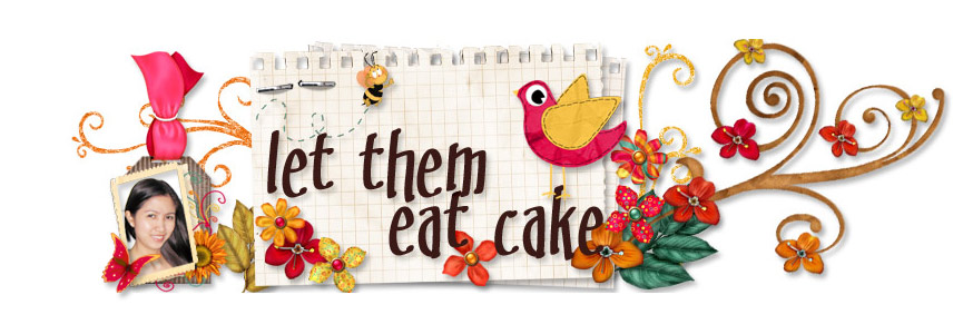 Let them eat cake