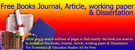 Free Books, Journal, Article, Working Paper & Disertation