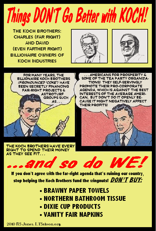 LTSaloon: Boycott Koch