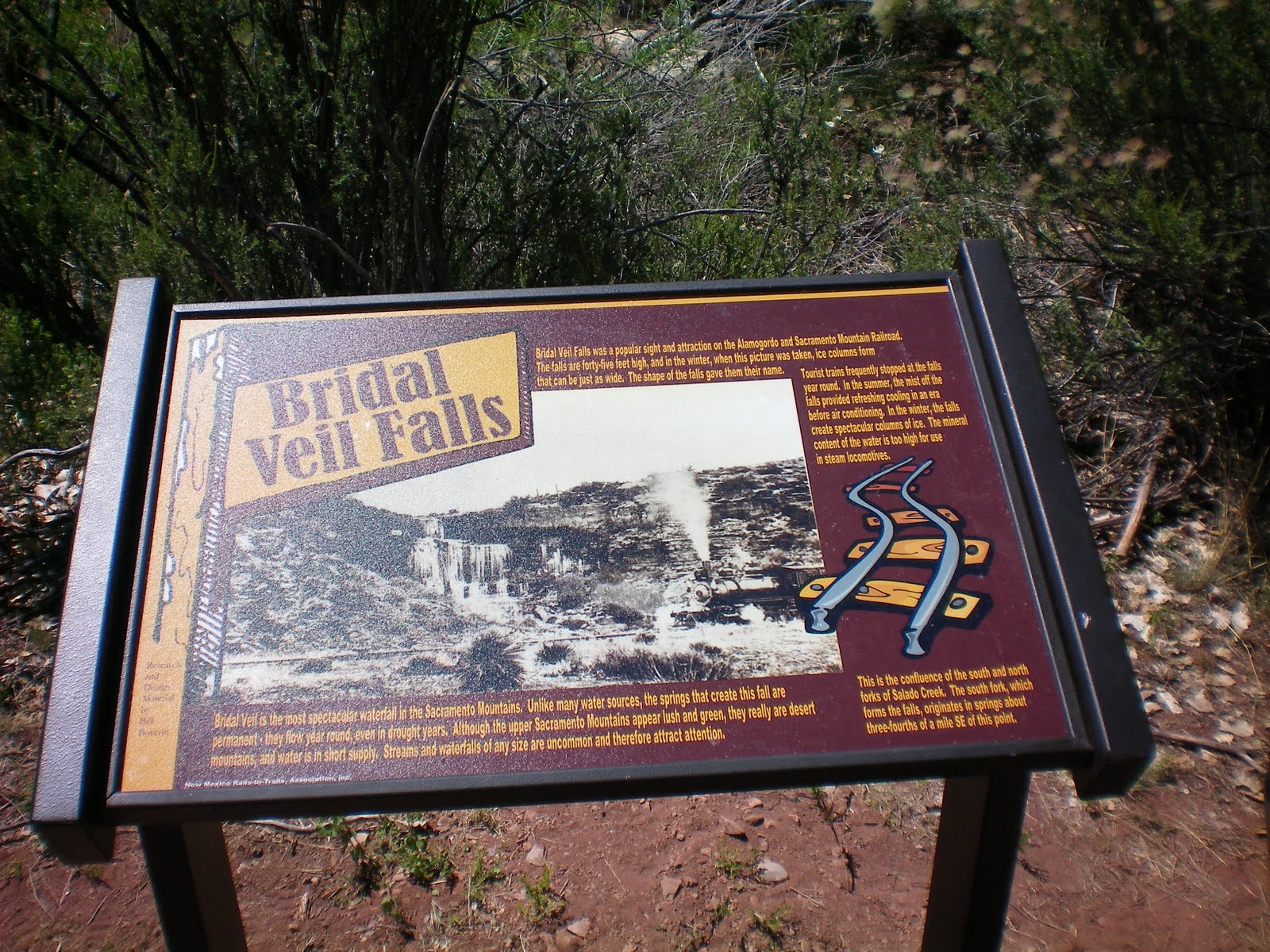 Enchanted Basin Bridal Veil Falls