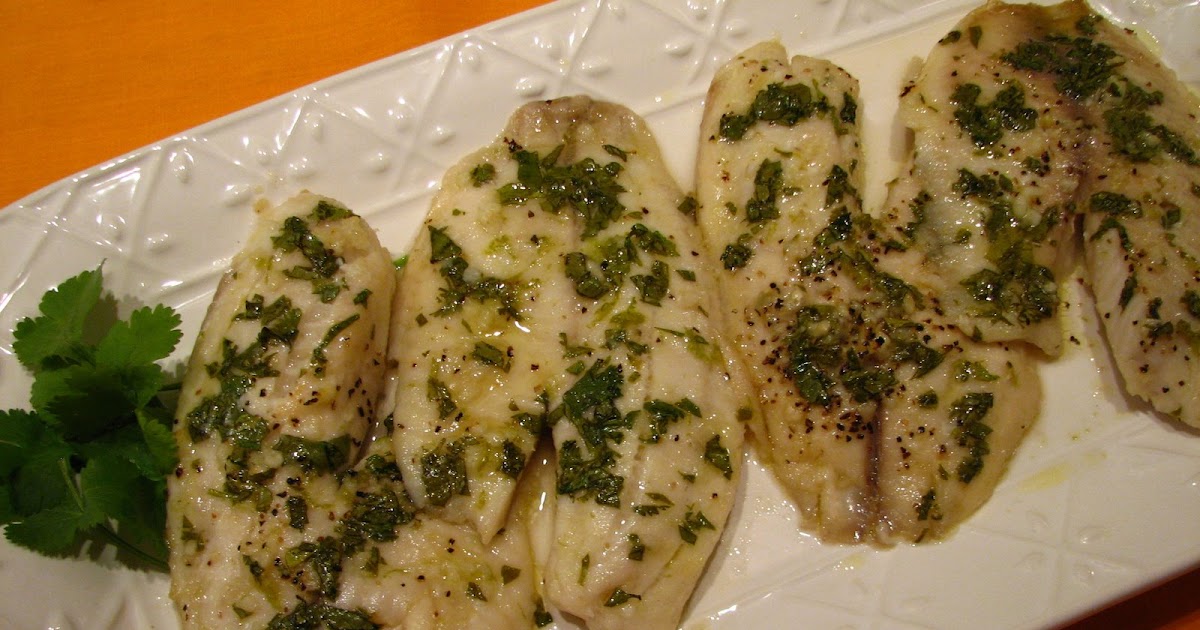 Lynda's Recipe Box Baked Tilapia with Lime and Cilantro