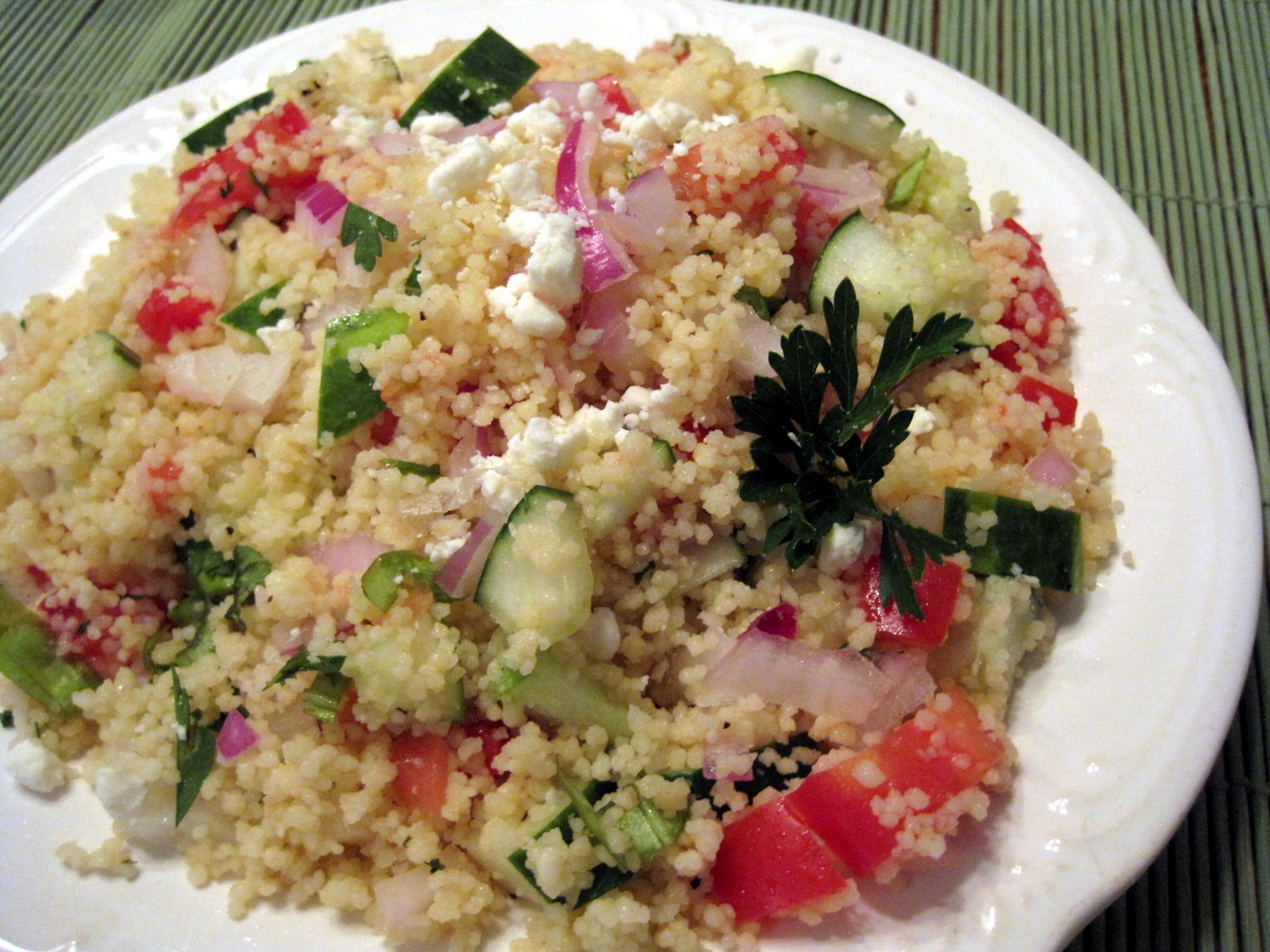 Lynda's Recipe Box Greek Style Couscous Salad