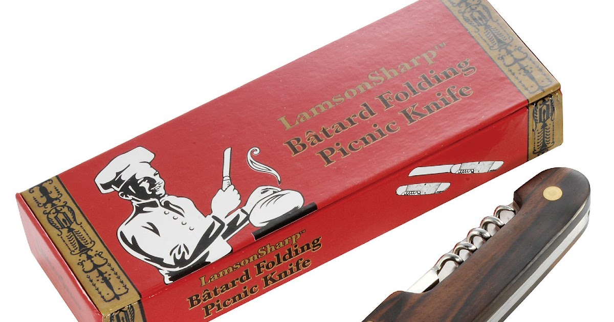 Bâtard Folding Picnic Knife by Lamson & Goodnow