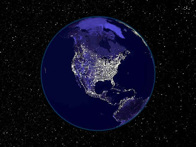 Images Of Earth From Space At Night. Earth At Night: The Lights Of