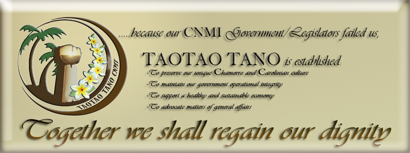 TAOTAO TANO CNMI COMMUNITY
