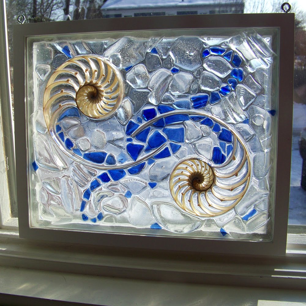 Scarborough Seashells Sea Glass Windows
