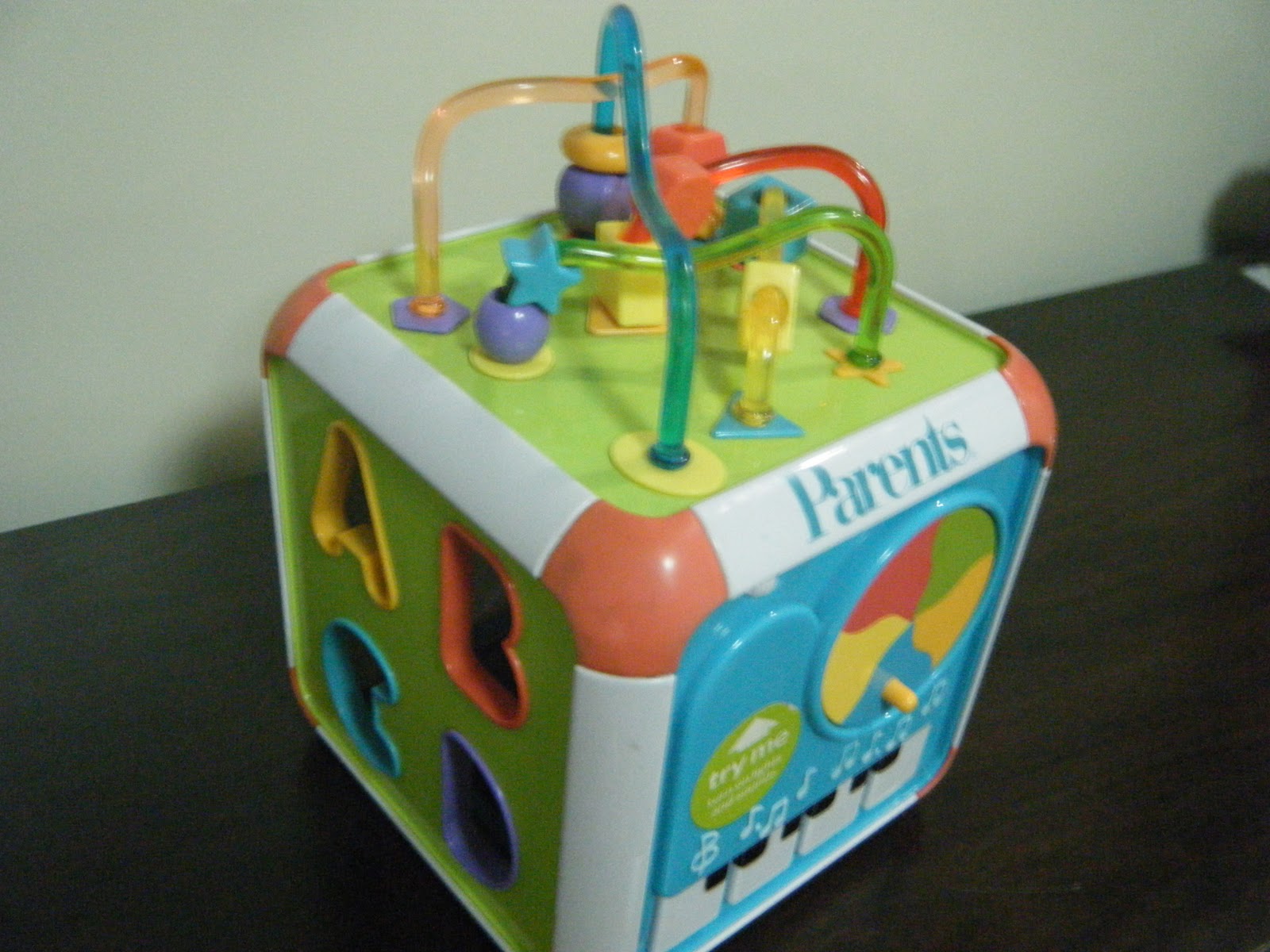 Parents Activity Cube