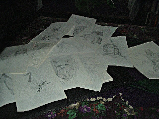MY PENCIL SKETCHES ARE COPYRIGHTED-See my copyright protection notice on sidebar!