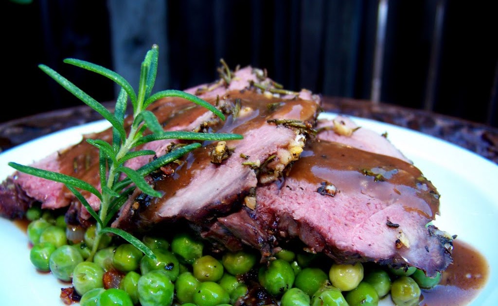 Recipe Safari GarlicRoasted Lamb