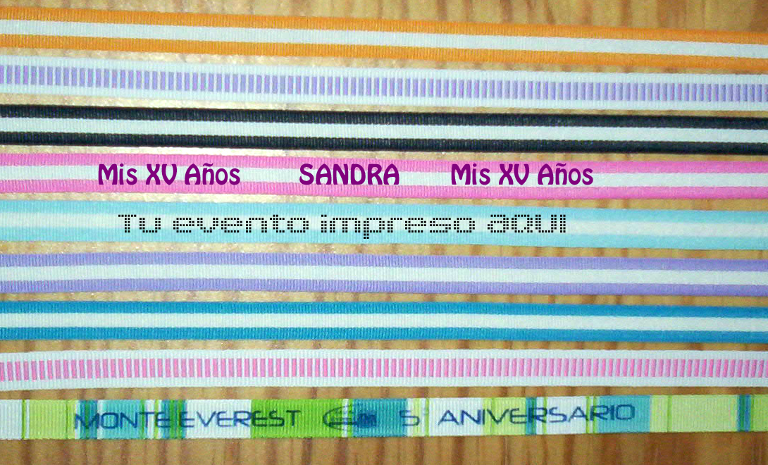 Pulsera de tela impresa