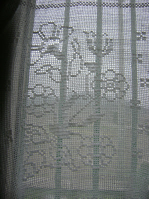 Cortina a crochet con patrones | Entretejida Cortina a crochet con patrones | Entretejida