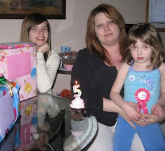 Myself, Katie & Maddy  February 26. 2009 - Yes, I'm thrilled to have yet another bad picture taken!