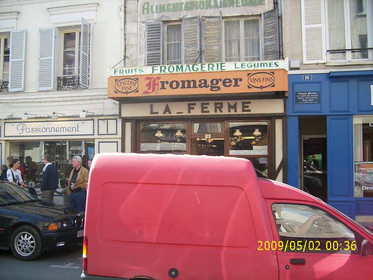 Buy your cheese here, in France.