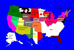 redneck U.S.A. map