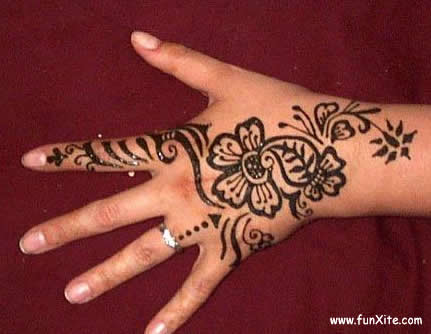 Simple mehndi patterns for