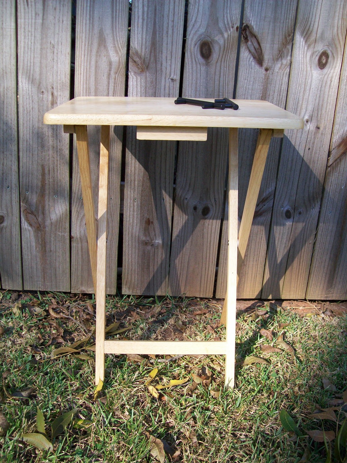 Cottage Hill TV Tray & Loveseat Redo