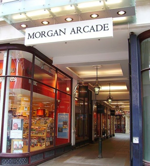ART and ARCHITECTURE, mainly Cardiff's shopping arcades 18561902