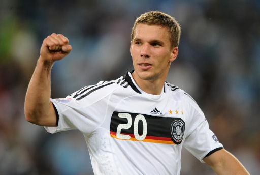 Want podolski seal germany win over russia Born inpodolski eksperimentaln