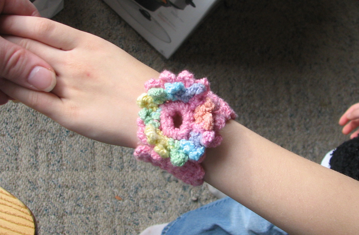 Free Crochet Flower Pattern.