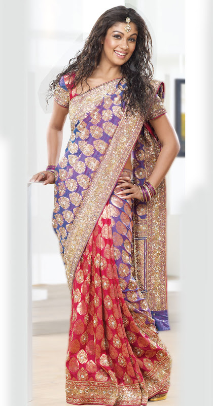 Actress Nayanthara Latest Sexy Sarees Pic hot photos