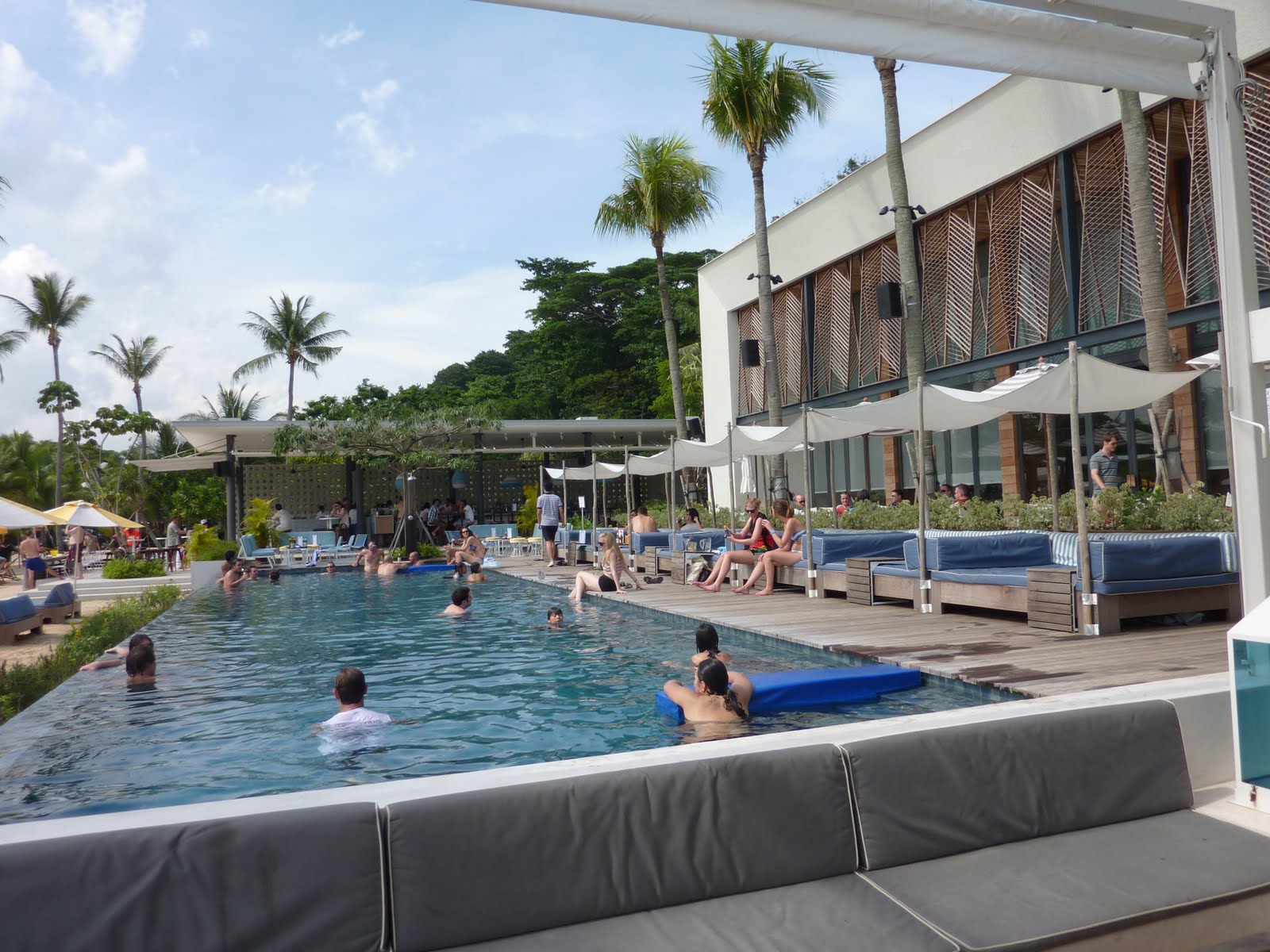 Memoirs of a Chocoholic Lunch Tanjong Beach Club, Singapore