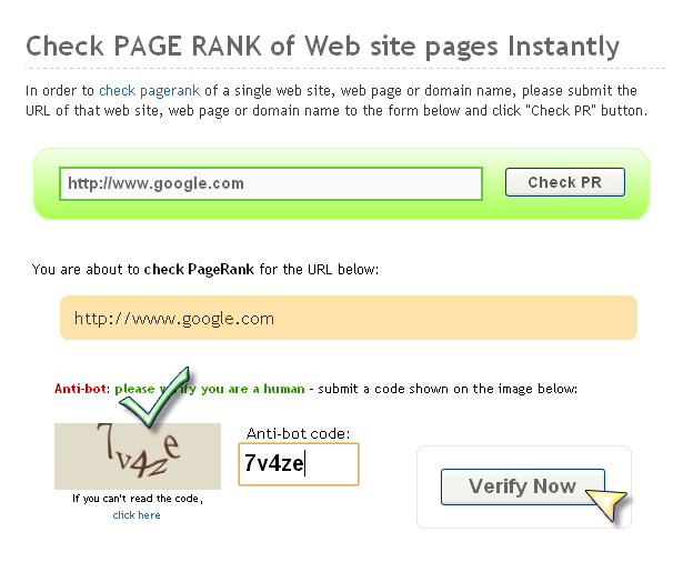 google pagerank how to check pagerank