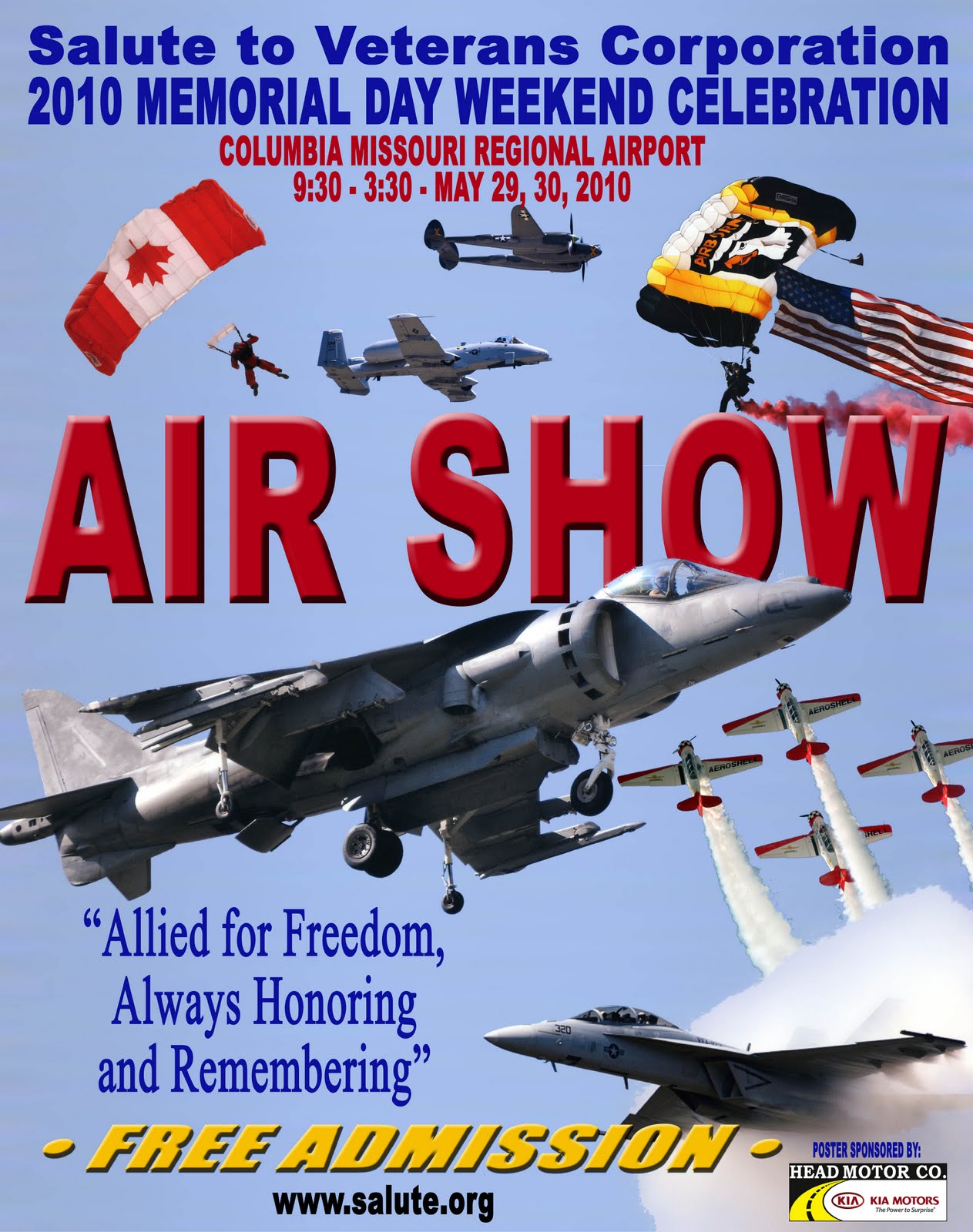 Memorial Day Salute to Veterans Corporation Air Show - Let's Have a Great