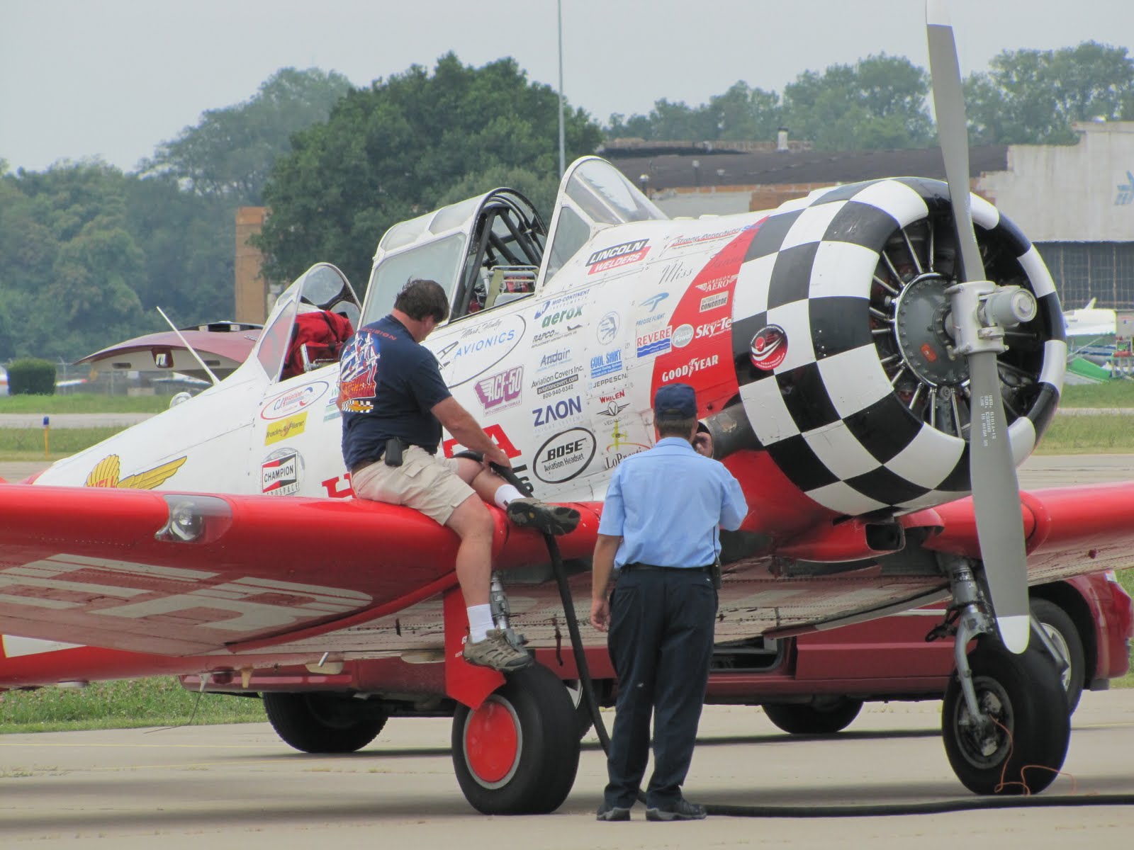The Aero Experience Home Town Favorites Aeroshell Team Performs at