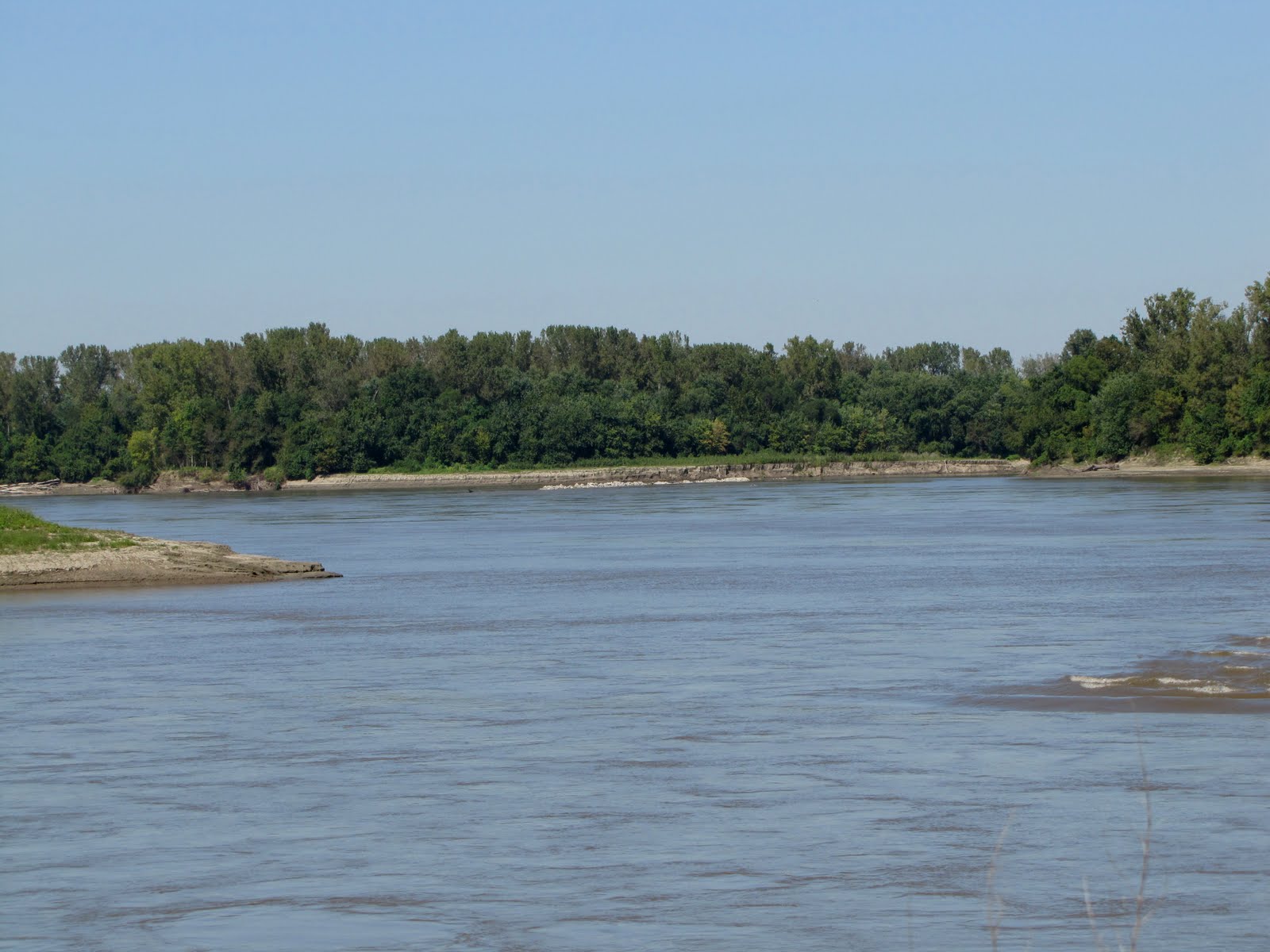 Out and About the Midwest Sioux Passage Park on the Missouri River Is
