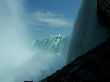 Behind the Falls