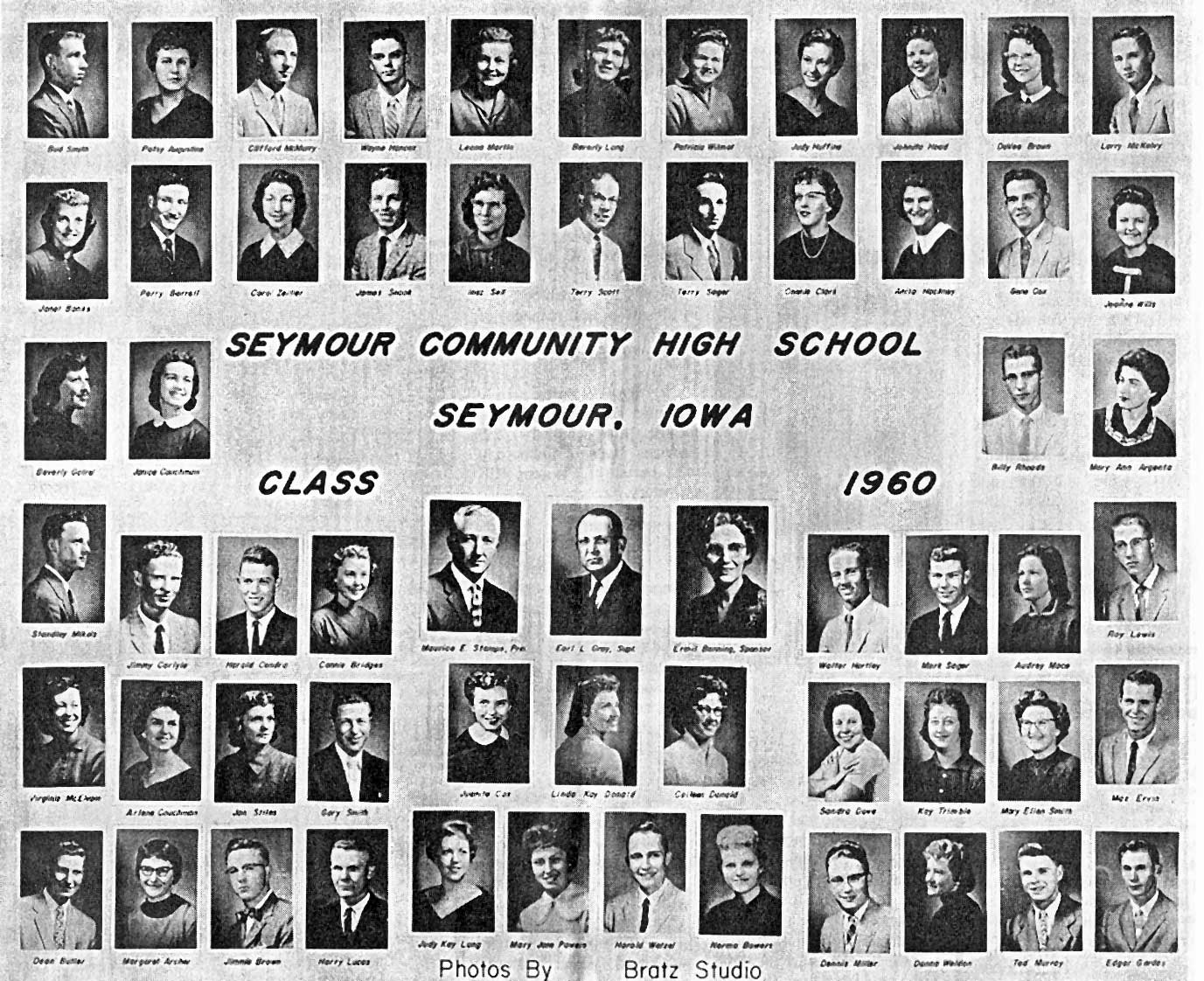 The Jerome Journal Seymour High School Class of 1960