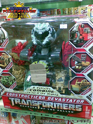 TF RoTF Combiner Class Devastator